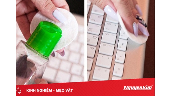 Công dụng làm sạch đồ dùng của mỹ phẩm