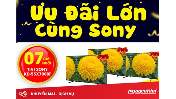 Ưu đãi lớn từ Sony ngay hôm nay