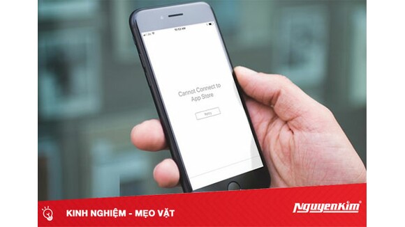 Khắc phục lỗi không vào được Appstore