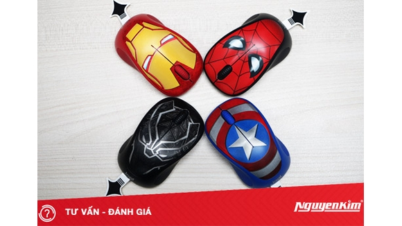 Logitech trình làng model chuột có hình ảnh siêu anh hùng Marvel