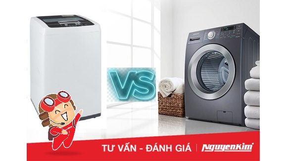 Nên chọn máy giặt lồng nghiêng hay lồng ngang?