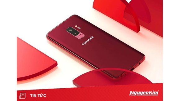 Galaxy S9 Plus Đỏ Burgundy - phiên bản mới đầy quyến rũ