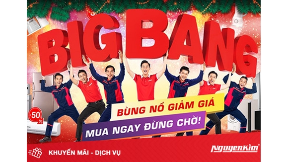 Tận hưởng ưu đãi tuyệt vời trong Big Bang 2018