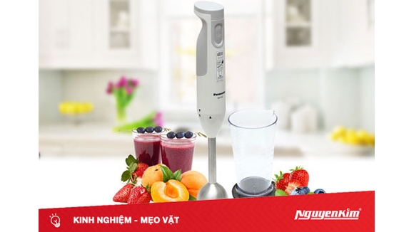 Cách vệ sinh máy xay cầm tay