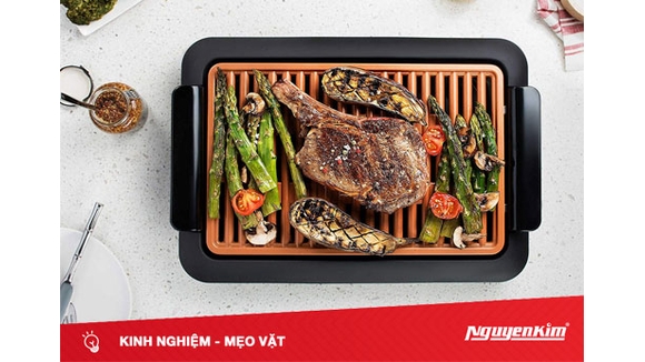 Cách sử dụng vỉ nướng điện an toàn