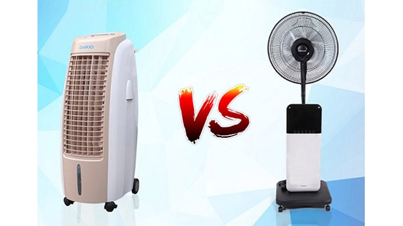 Nên mua quạt hơi nước hay quạt phun sương để "sống sót" qua mùa nóng?