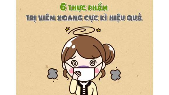 6 thực phẩm trị viêm xoang, viêm mũi cực kì hiệu quả