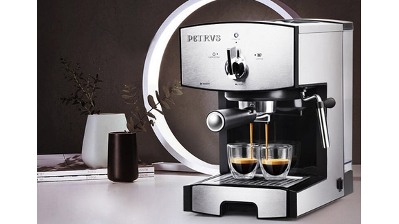 Pha cà phê thơm ngon theo "tỉ lệ vàng" với máy pha cà phê