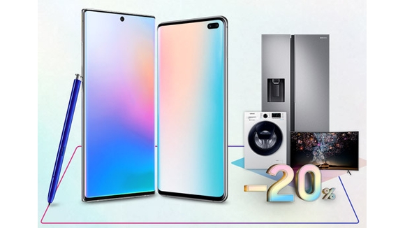 Hứng trọn vẹn cơn mưa ưu đãi khủng khi mua Galaxy S10+, Galaxy Note10 và 10+