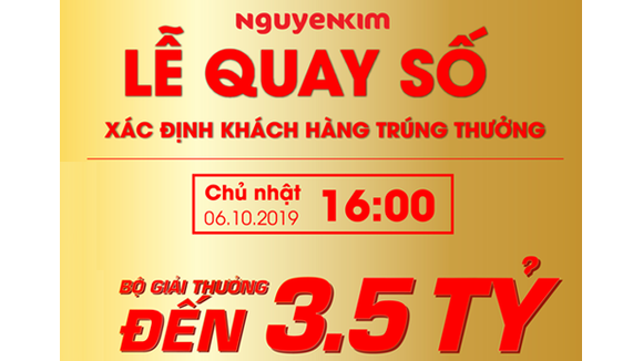 Danh sách khách hàng trúng bộ giải thưởng 3.5 tỷ