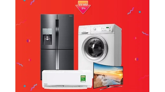 Mua sắm thả ga tại Nguyễn Kim với loạt ưu đãi voucher trên app VinID