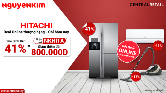 Nhập Hội "Chi Không Phí" Với Loạt Ưu Đãi Đặc Biệt Dành Cho Sản Phẩm Hitachi