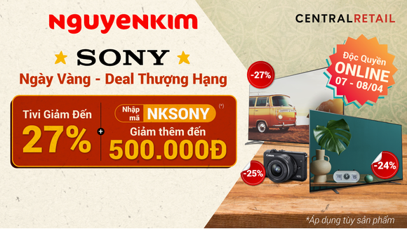 Deal Thượng Hạng Từ Thương Hiệu Vàng Sony