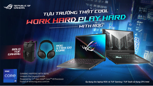 Quà Tặng Đặc Biệt Cho Khách Hàng Mua Laptop ASUS TUF Gaming Tại Nguyễn Kim
