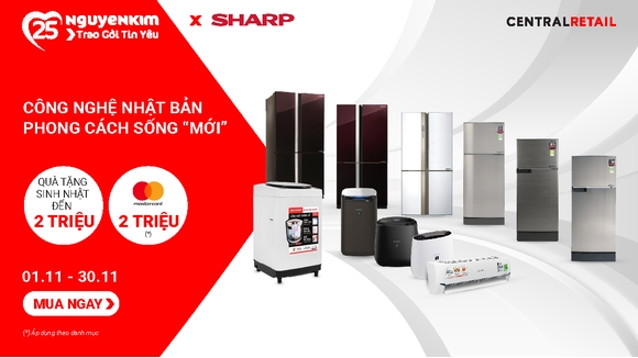 Sống Tinh Tế Với Siêu Phẩm Chuẩn Công Nghệ Nhật Đến Từ Sharp