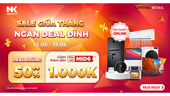 Sale giữa tháng - ngàn Deal đỉnh