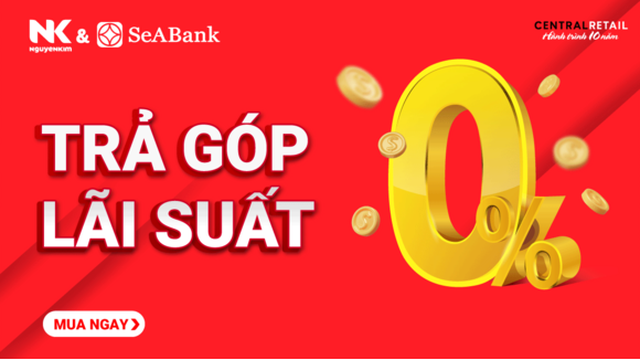 Mua sắm dễ dàng với tính năng trả góp qua thẻ tín dụng SeABank