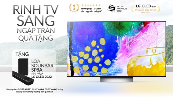SỐC! Mua Tivi LG OLED, nhận ngay Loa thanh SANG - XỊN trị giá 14.990.000Đ
