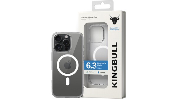 Ốp lưng Mipow MagSafe cho iPhone 16 Pro Transparent