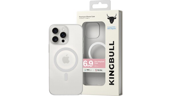 Ốp lưng Mipow Premium Slim Case cho iPhone 16 Promax White Matt + White Magsafe