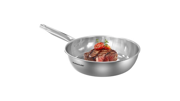Chảo inox đa lớp Sunhouse 24 cm IN24M6