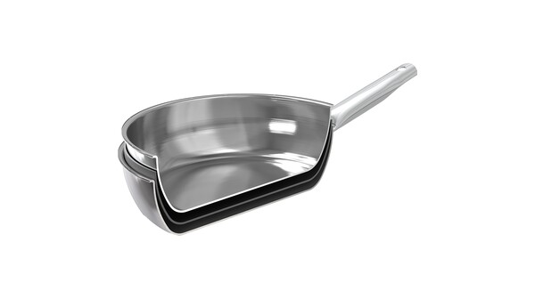 Chảo inox đa lớp Sunhouse 24 cm IN24M6