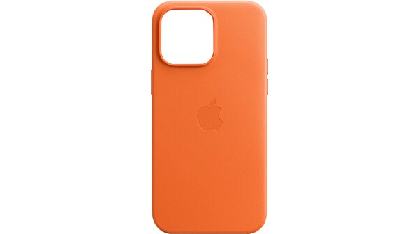 Ốp lưng iPhone 14 Promax Apple Leather Case Orange (MPPR3FEA)