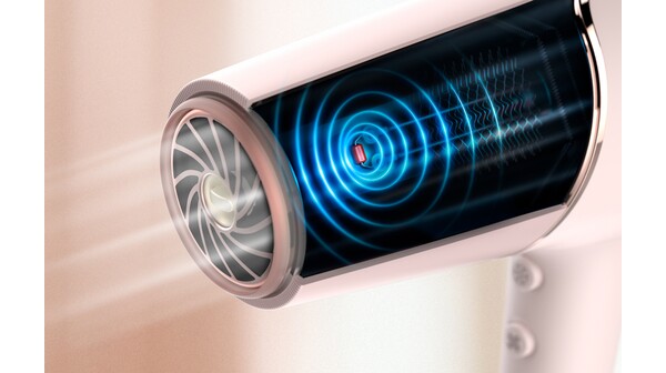 Máy sấy tóc Philips BHD500/00 lá chắn nhiệt