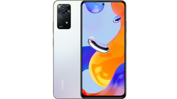 Điện thoại Xiaomi Redmi NOTE 11PRO 8GB/128GB Trắng mat chính diện trước sau