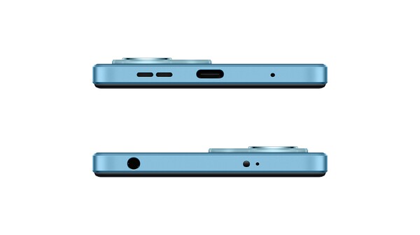 Điện thoại Xiaomi Redmi Note 12 4GB/128GB Xanh dương cạnh trên dưới