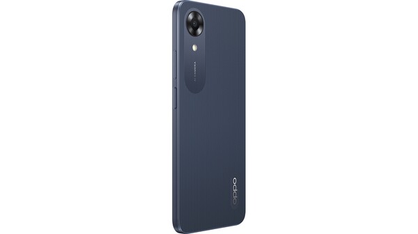 Điện thoại OPPO A17K 3GB/64GB Xanh mặt lưng nghiêng trái