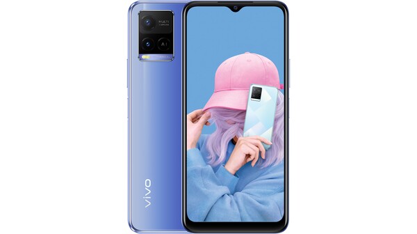 Điện thoại Vivo Y21 4GB/64GB Xanh Tím giá tốt tại Nguyễn Kim