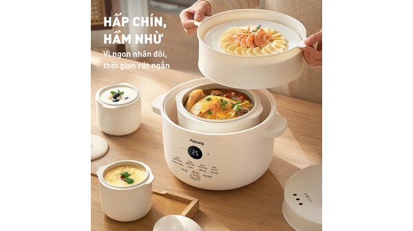 Nồi nấu chậm Joyoung 1.8 lít JSC-187