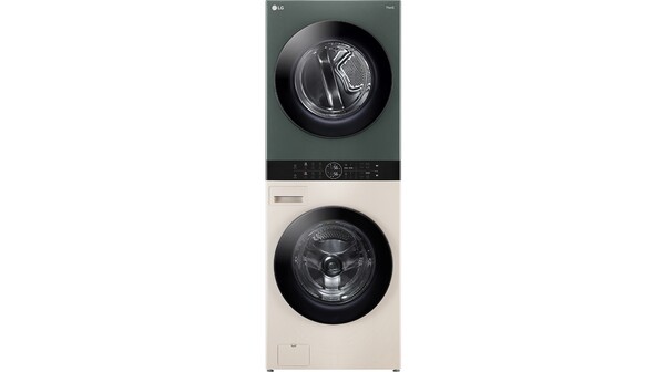 Tháp giặt sấy LG WashTower Inverter 1410kg WT1410NHEG