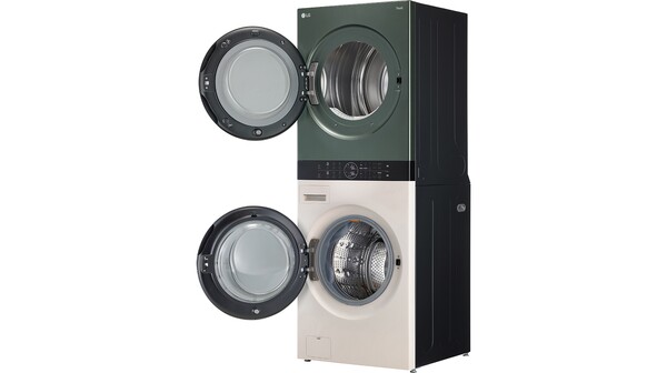 Tháp giặt sấy LG WashTower Inverter 1410kg WT1410NHEG