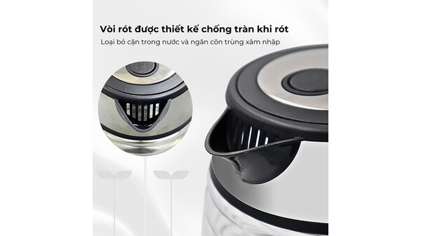 Bình đun siêu tốc 1.7 lít Daewoo DWK-GL1803