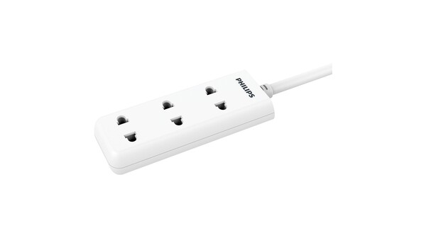 Ổ cắm điện Philips 3 lỗ 2 chấu CHP1130WB 3 mét