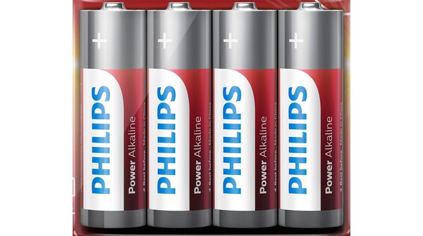 Pin AA 4 viên Alkaline Philips LR6P4B