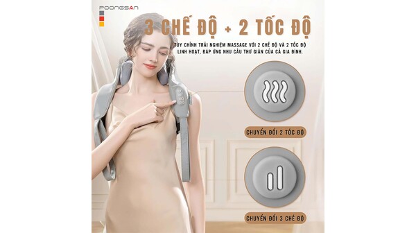 Máy massage cổ vai Poongsan N18