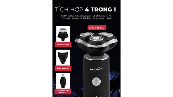 Máy tỉa lông đa năng Magic Eco Pro 40