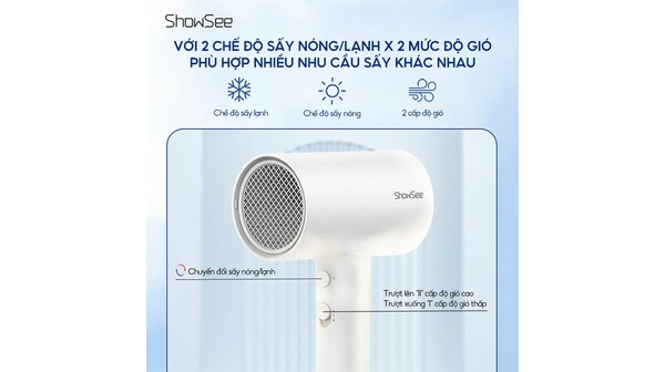 Máy sấy tóc Showsee A1-EUW