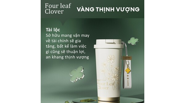 Bình giữ nhiệt Germ 500 ml GE-23AW-B76 Vàng Gold