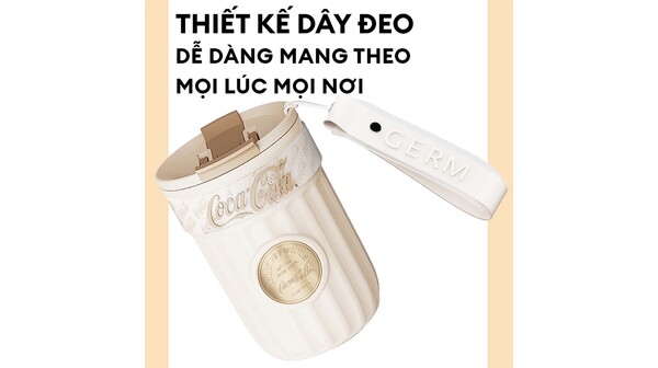 Bình giữ nhiệt Germ 500 ml GE-CK23AW-B66 Trắng