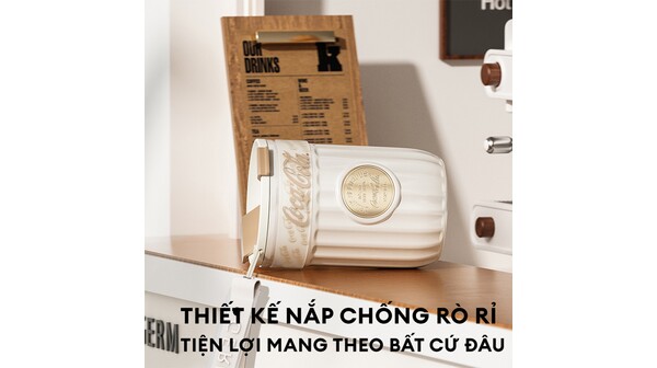 Bình giữ nhiệt Germ 500 ml GE-CK23AW-B66 Trắng