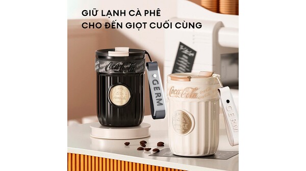 Bình giữ nhiệt Germ 500 ml GE-CK23AW-B66 Trắng