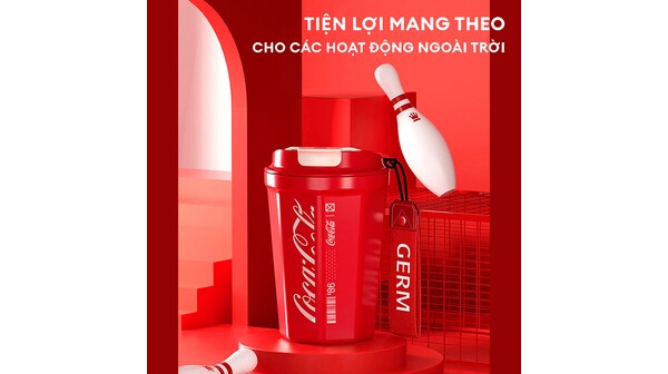 Bình giữ nhiệt Germ 390 ml GPS-2124VP-CCW Trắng