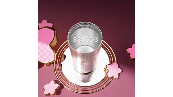 Bình giữ nhiệt Germ 500 ml GE-24SS-DB77 Hồng Trắng