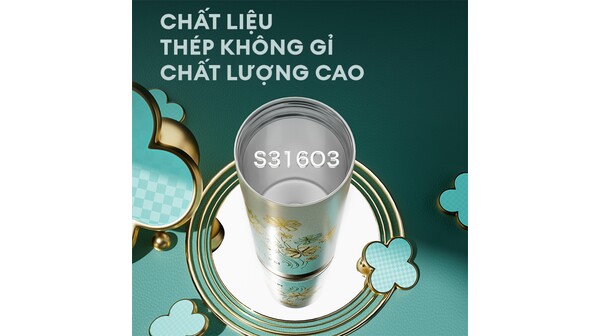 Bình giữ nhiệt Germ 390 ml GE-24SS-DB96 Trắng