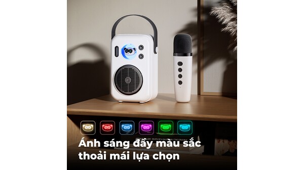 Loa bluetooth SoundPeats Hi Singing Trắng