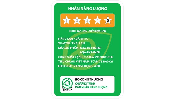 Máy lạnh Aqua Inverter 1 HP AQA-RV10ME